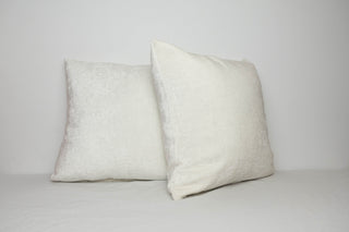 White Terry Pillows (Set of 2)