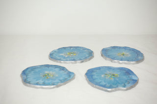 Reversible resin Coasters (Set of 4)