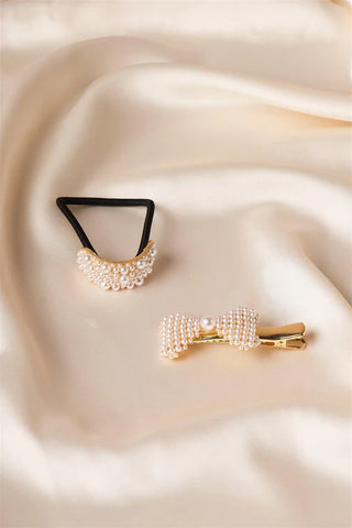 Diana Ponytail & Barrette